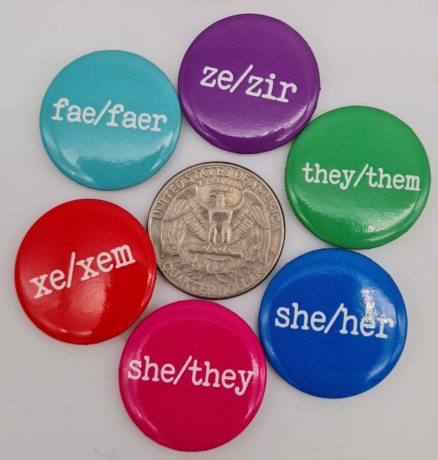 25mm - Typewriter Pins